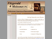 Tablet Screenshot of fitzgeraldmeissner.com